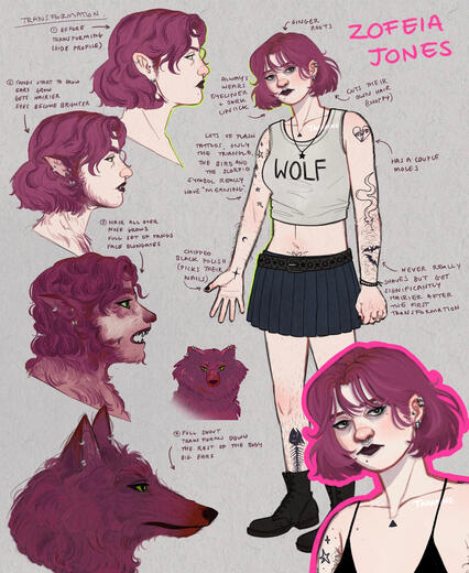 Zena/Zofeia Jones - OC